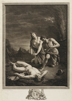 KG 00474
<br/>
Adam en Eva ontdekken de dode Abel
<br/>
<em>Porporati, Carlo Antonio (1741-1816)</em>